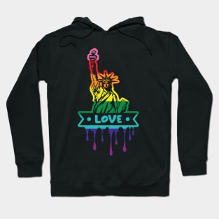 PRIDE Statue of Liberty Hoodie